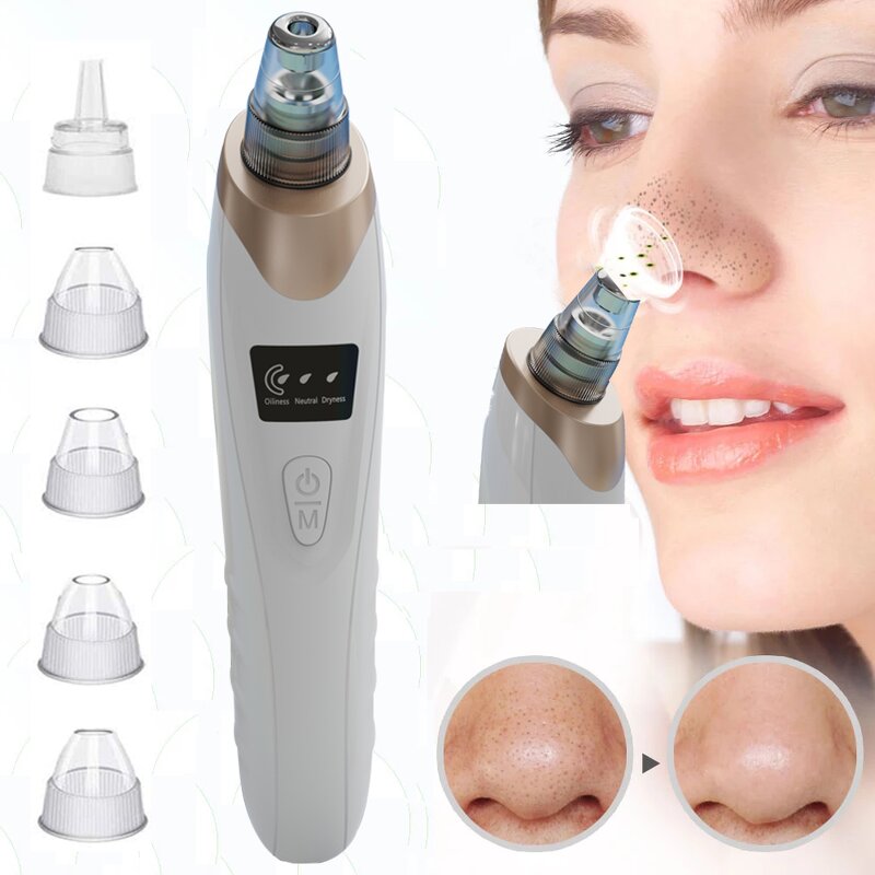 Pore Cleaner Manufacturer - Home Eco-friendly USB Rechargeable Facial Blackhead Removal
