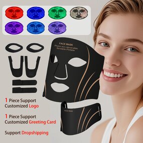 LED Face Mask Manufacturer - 7 Color Light Therapy for Skin Rejuvenation Anti Aging