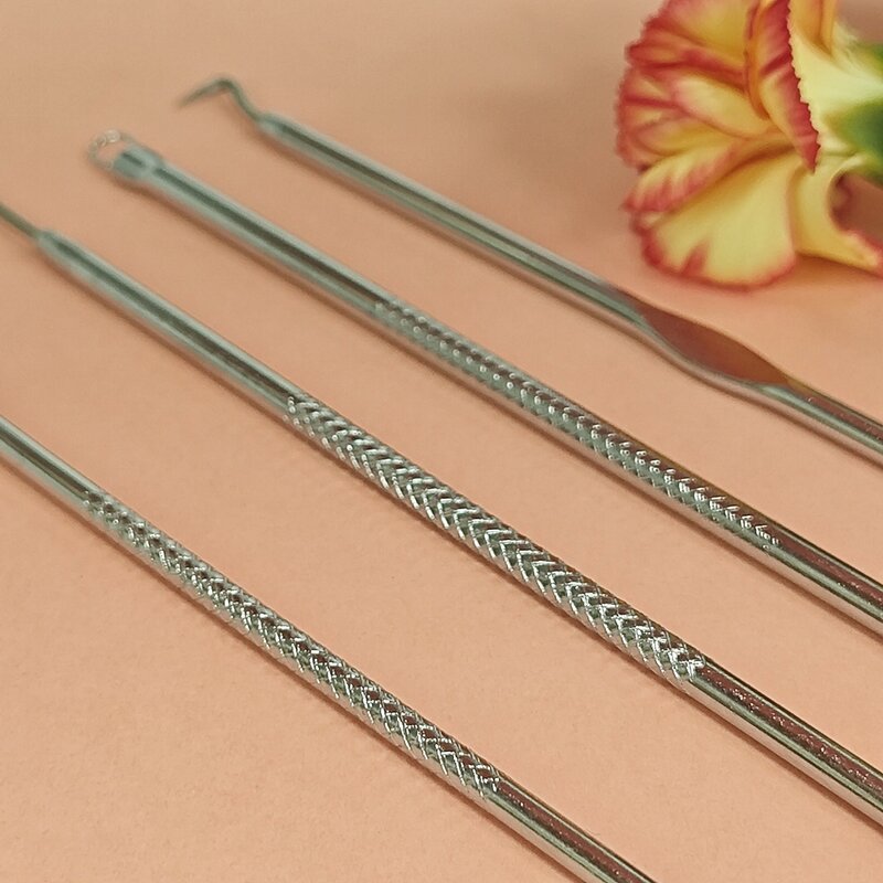 Blackhead Extractor Kit Manufacturer - 4pcs Facial Comedone Removal Tools