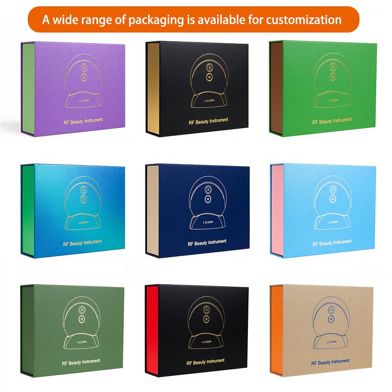 RF Beauty Instrument Manufacturer - 2025 Home Care 8 Technologies in 1 with Charging Base