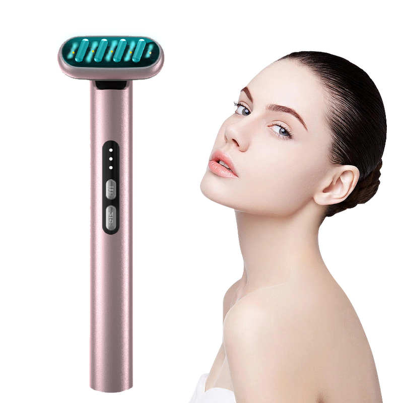 Skincare Wand Manufacturer - Seven-color New 4-in-1 EMS Facial Eye Beauty Device