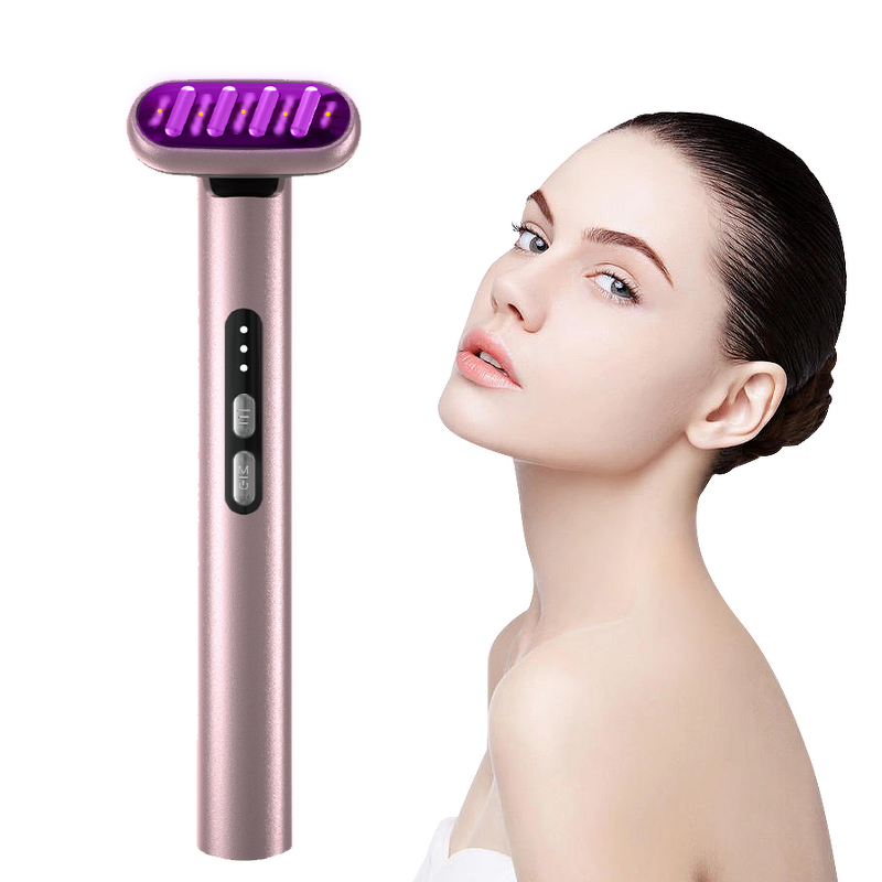 Skincare Wand Manufacturer - Seven-color New 4-in-1 EMS Facial Eye Beauty Device