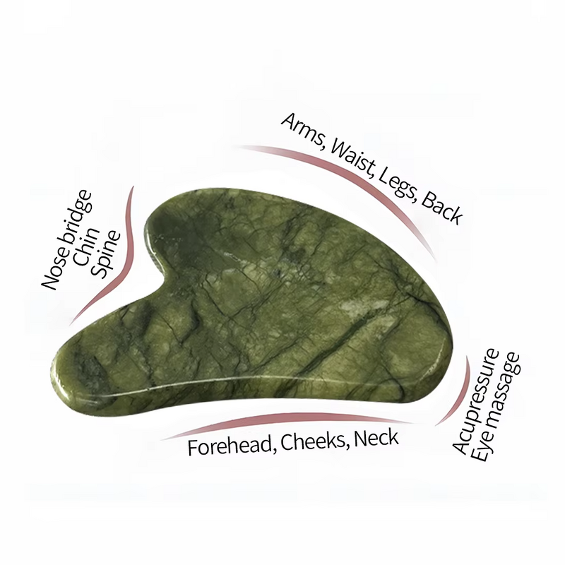 Gua Sha Facial Rollers Manufacturer - Rose Quartz and Jade for Facelift and Beauty Care