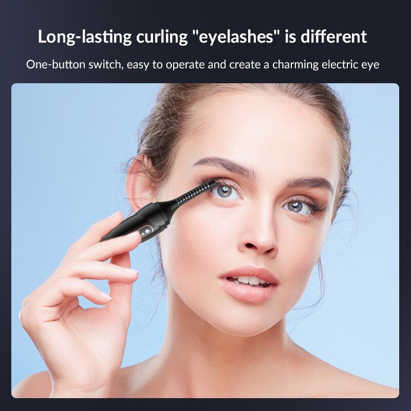 Eyelash Curler Manufacturer - Rechargeable Electric Heated for Long Lasting