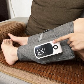Leg Massager Manufacturer - Wireless Air Compression Calf Machine Vibration for Pain Relief