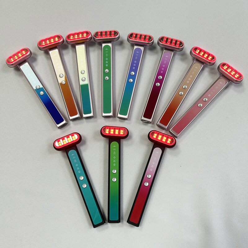 Beauty Device Manufacturer - 360 Degree Rotary LCD Display Microcurrent for Face Tighten