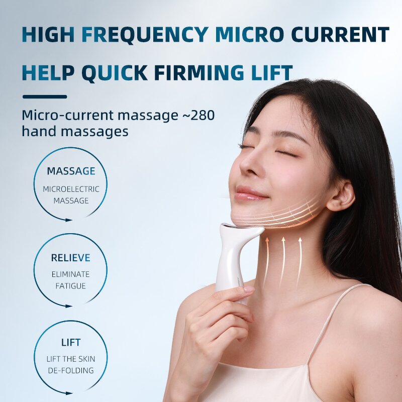 Facial Massager Manufacturer - Home Use LED Photon Micro-current Anti-aging EMS