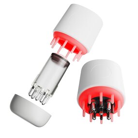 Scalp Massager Manufacturer - Hair Oil Applicator Root Comb Essential Oil Dispenser Red Light