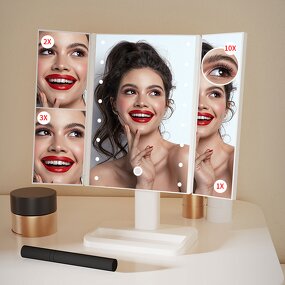 Makeup Mirror Manufacturer - Wholesale Personalized Touchscreen LED Travel Beauty with Light