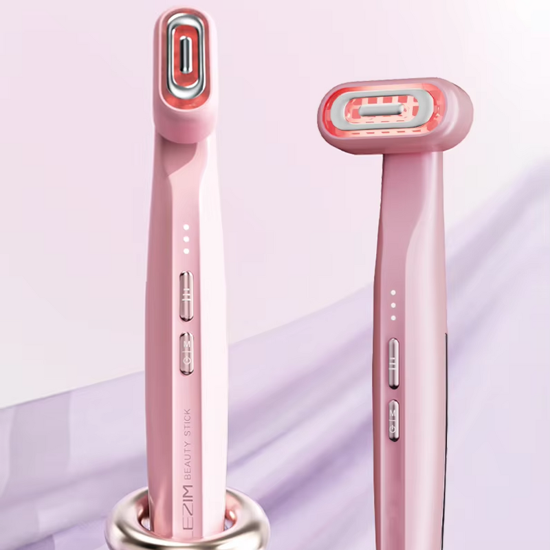 Beauty Facial Wand Manufacturer - 7 in 1 EMS Microcurrent Skincare Red Light Therapy with Stand