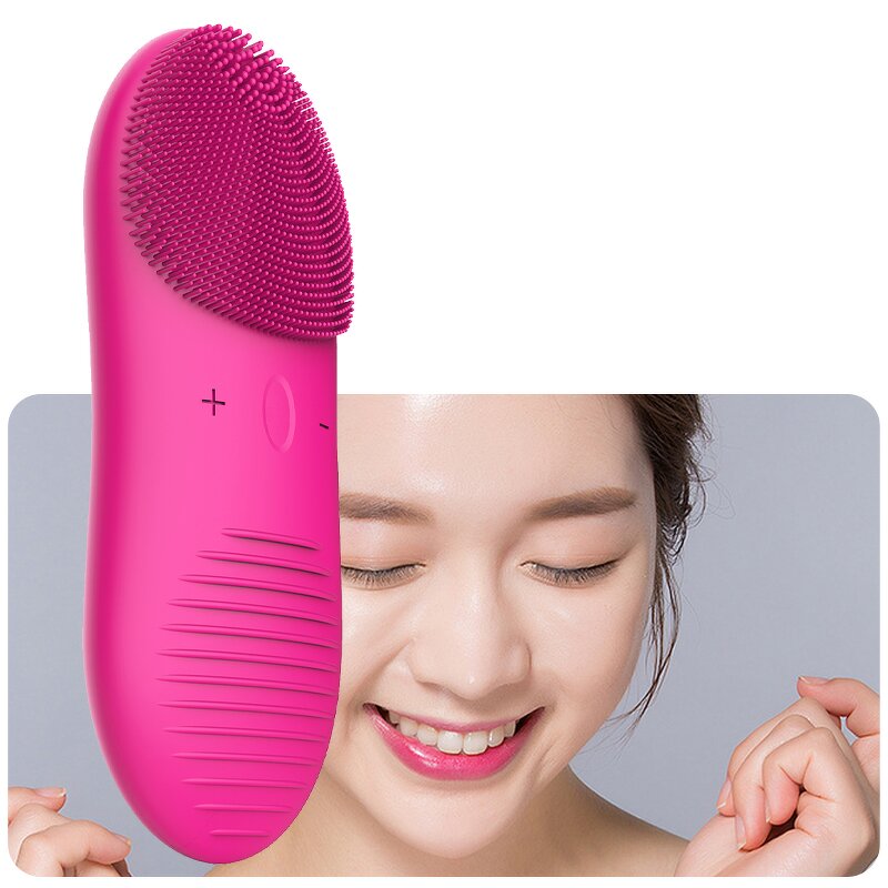 Facial Brush Manufacturer - Silicon Vibration Deep Cleaning Soft Clean USB Rechargeable