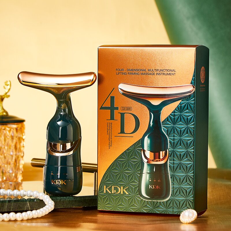 Facial Massager Manufacturer - 3 in1 Handheld LED Photon Therapy with 3 Replacement Head