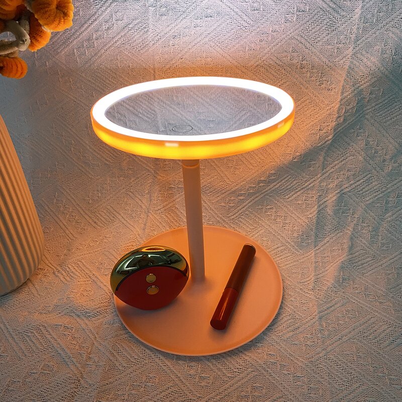 Makeup Mirror Manufacturer - New Fashion Hot Selling Home Use LED with Screen Touch Round Shape