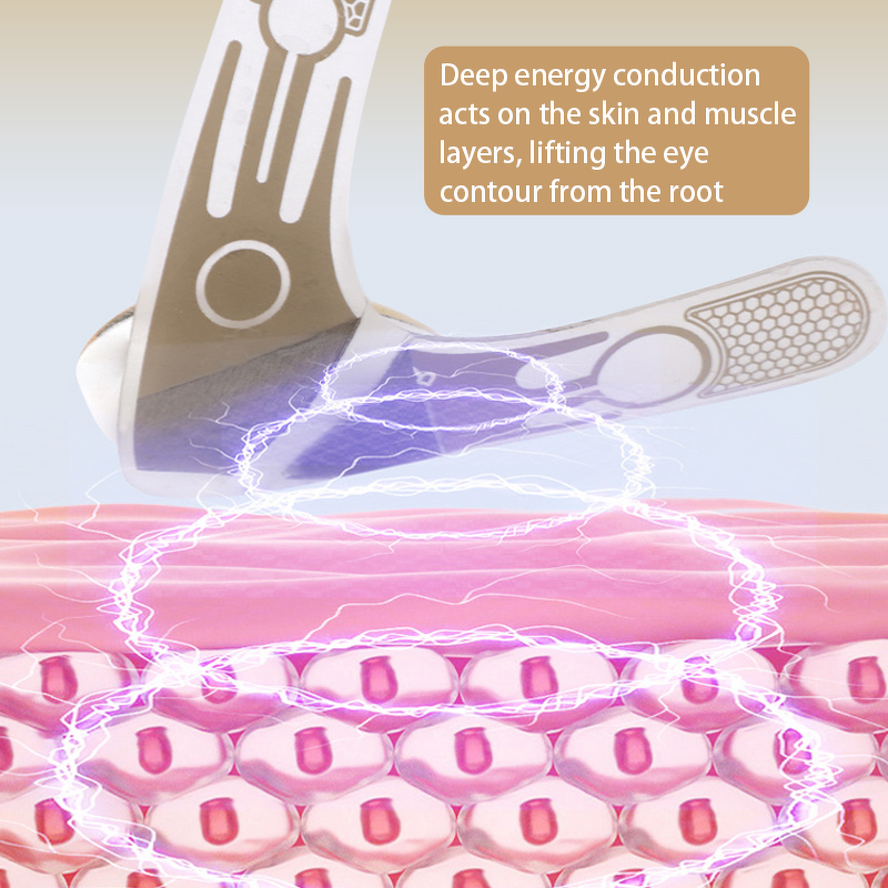 Eye Massager Manufacturer - Wireless EMS Therapy Vibration for Wrinkle Dark Circle Removal