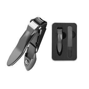 Nail Clipper Kit Manufacturer - Men's Heavy-Duty Stainless Steel Personalized Anti-splash Catcher