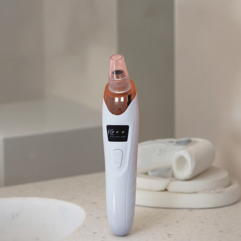 Blackhead Remover Set Manufacturer - Electric with 5 Suction Heads Vacuum Beauty Equipment