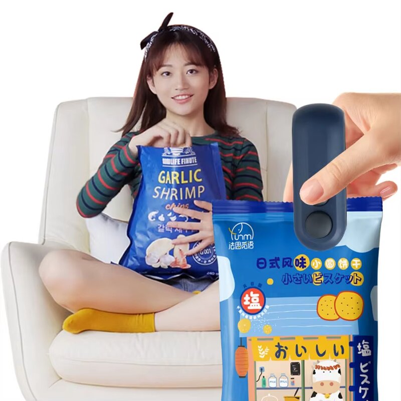 Food Sealer Manufacturer - 2025 New Factory Wholesale USB Charging Household Portable Vacuum