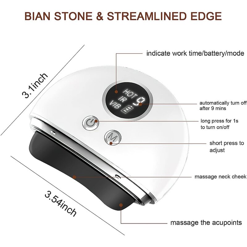 Electric Guasha Scraping Needle Manufacturer - 2024 New Handheld Portable for Facial Neck Body Care