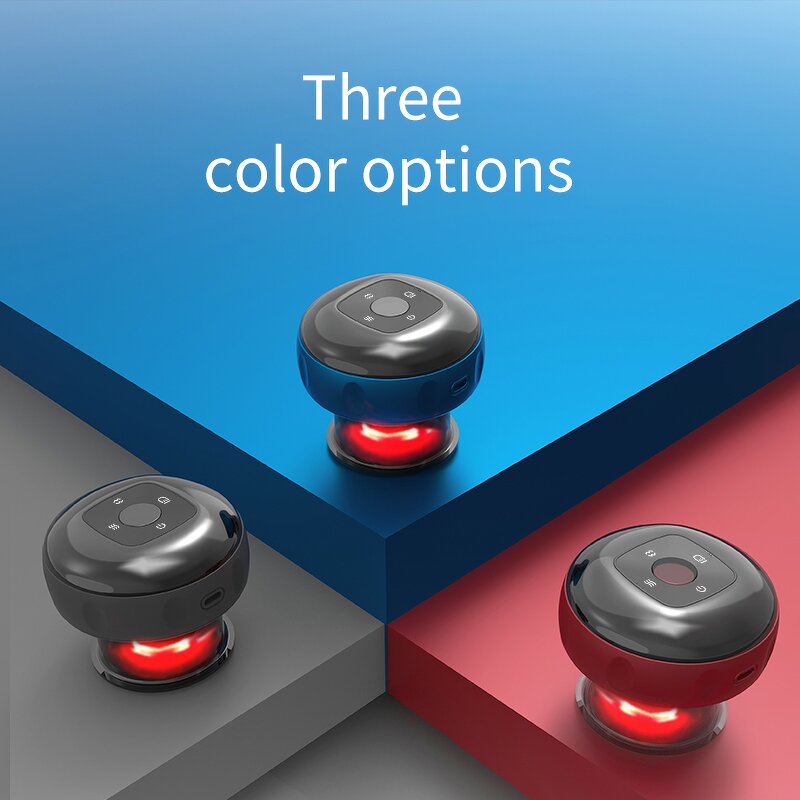 Scraping Massage Tools Manufacturer - Vacuum Cupping Electric GuaSha Red Light Therapy & Heat
