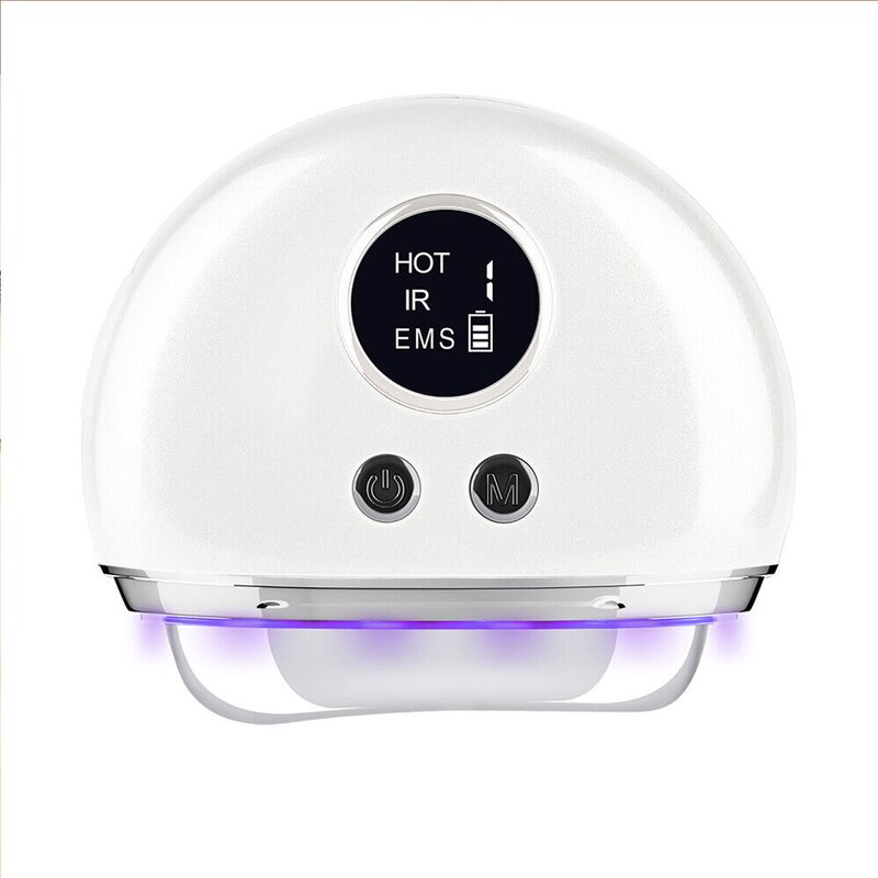 Electric Guasha Scraping Manufacturer - EMS Body Care LED Lights Heated Face Neck and Back Multi Functional