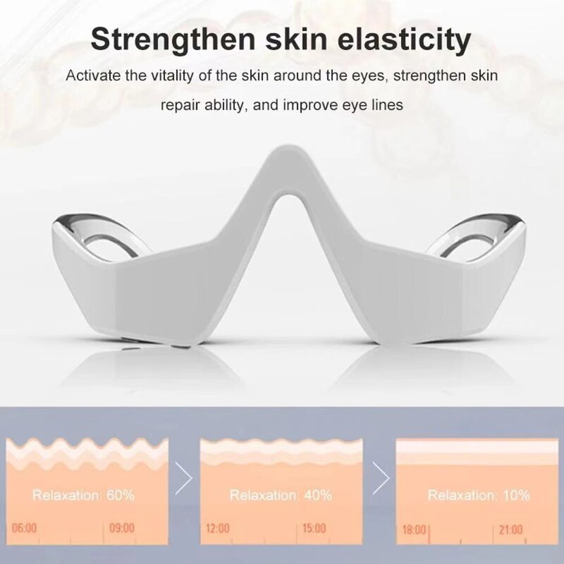 Eye Massager Manufacturer - Wholesale Home for Dark Circles Vibration EMS White Anti Wrinkle