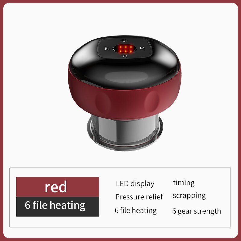 GuaSha Scraping Device Manufacturer - Electric Red Light Therapy and Heating Vacuum Smart Cupping