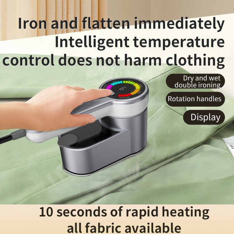 Handheld Iron Steamer Manufacturer - 180 Degree Mini Portable Electric Travel Size Foldable Compact