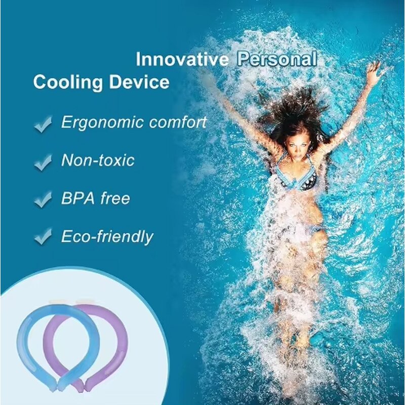 Cooling Neck Ring Manufacturer - 2025 Hot Summer Portable Wearable for Outdoor