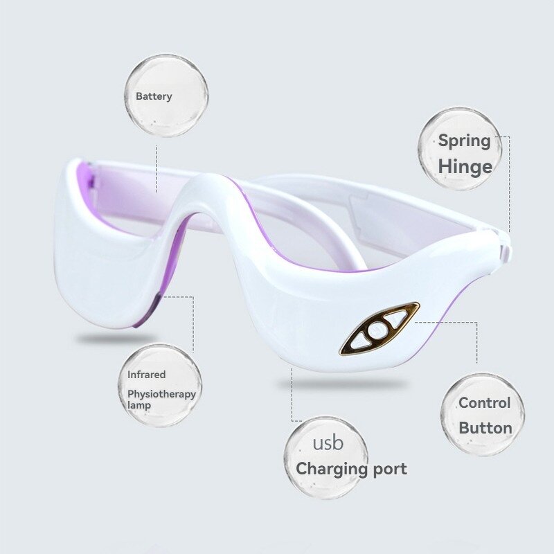 Eye Massager Manufacturer - New Home LED to Remove Wrinkles Dark Circles EMS Micro Current
