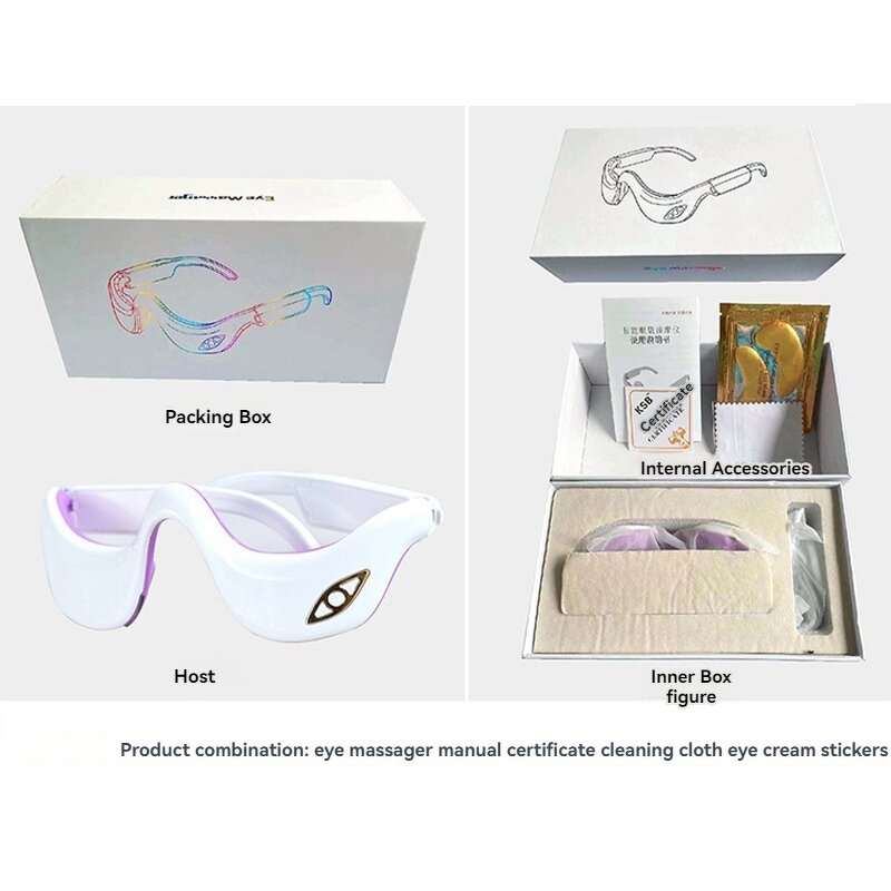 Eye Massager Manufacturer - New Home LED to Remove Wrinkles Dark Circles EMS Micro Current