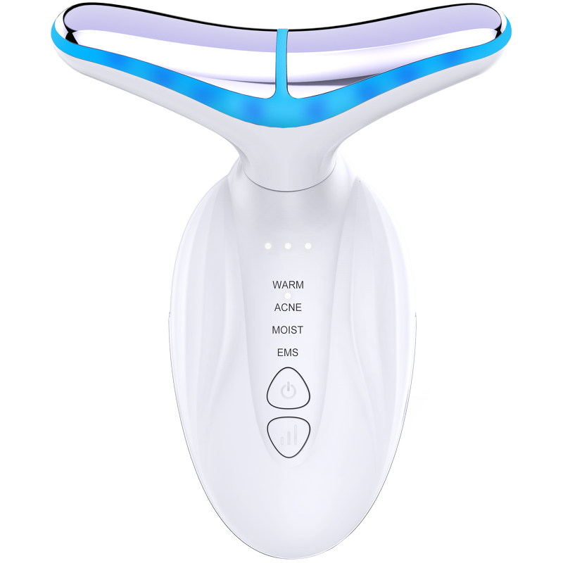 Face and Neck Massager Manufacturer - Ems Four-Color Light Anti-Wrinkle Youthproof Factory Direct