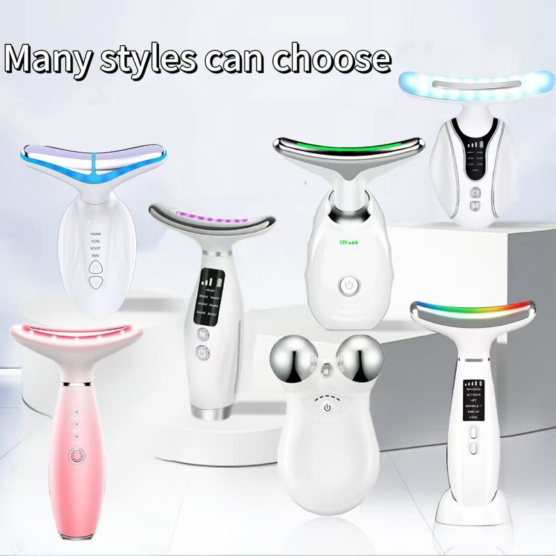Neck Lifting Massager Manufacturer - Usb Charging Home Advanced Handheld Anti Aging LED
