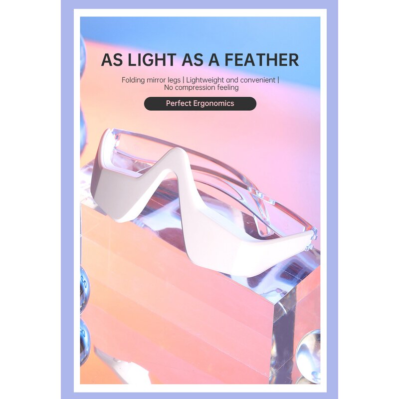 Eye Massager Manufacturer - ODM Vibration Led Red Light Therapy Anti-aging Micro-current EMS