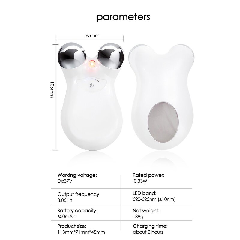 Facial Toning Device Manufacturer - Home Use Anti Wrinkle V Face Mini EMS Skin Tightening