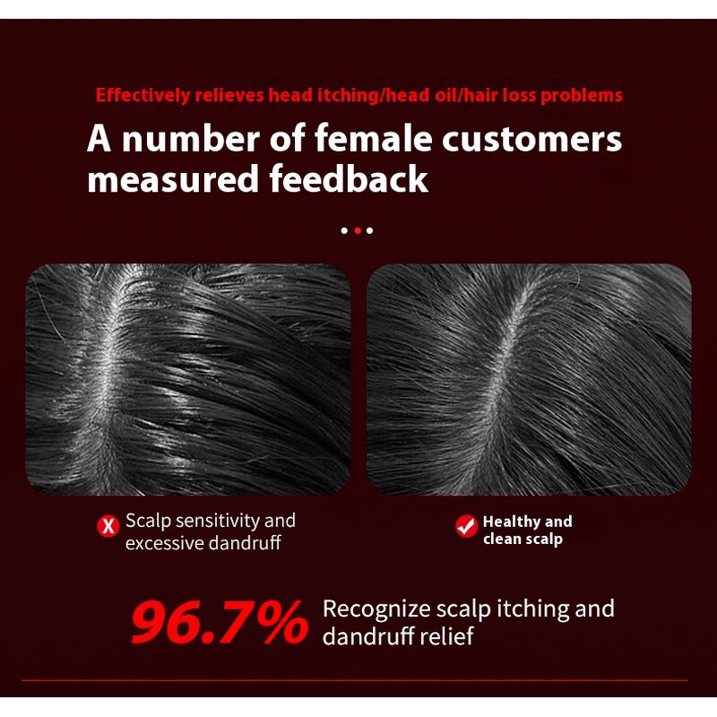 Hair Massager Manufacturer - New EMS Vibration Blue Red Light Therapy for Hair Growth