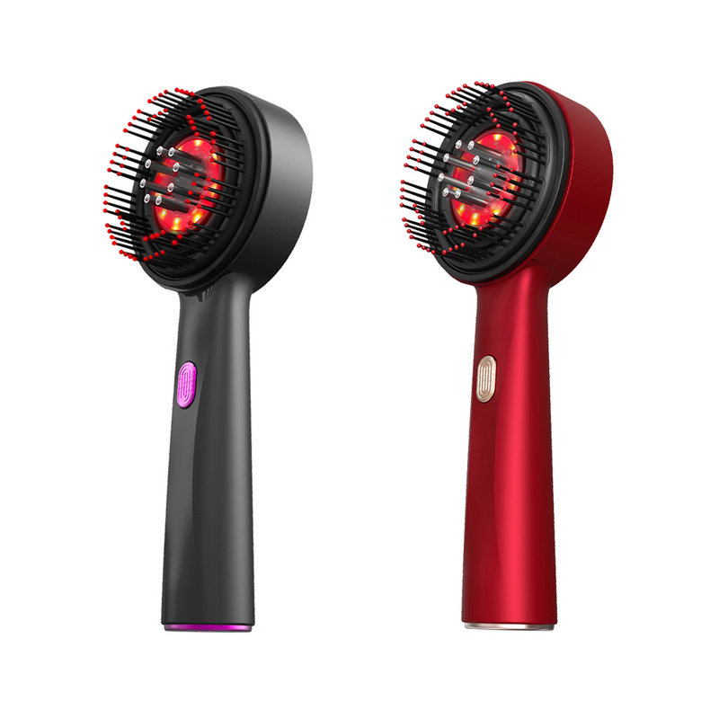 Scalp Massager Comb Manufacturer - OEM Electric for Hair Growth Oil Applicator Red Light