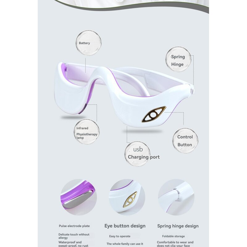 Eye Massager Manufacturer - New Home LED to Remove Wrinkles Dark Circles EMS Micro Current