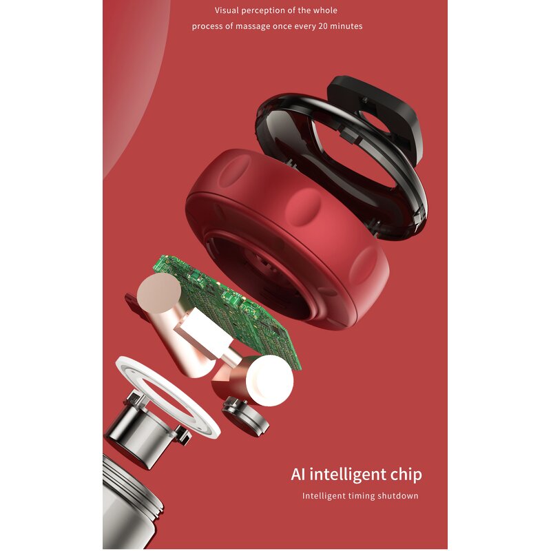 Cupping Therapy Tool Manufacturer - 2024 Mini Smart USB-Powered Gua Sha Massage Hammer