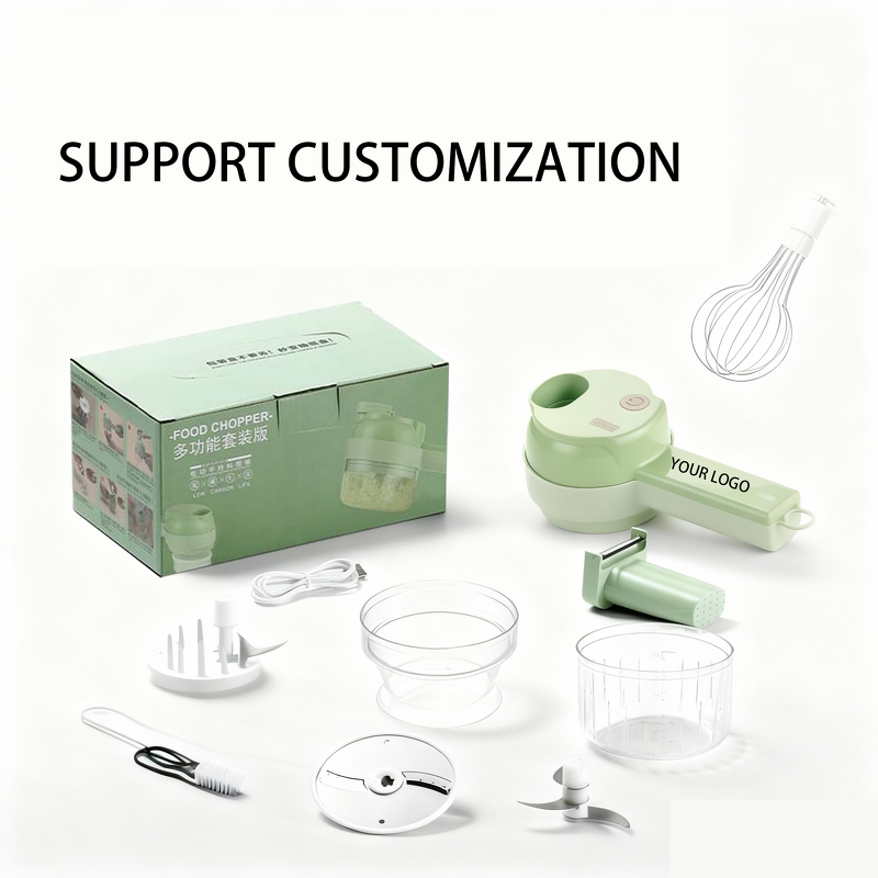 Vegetable Cutter Manufacturer - Portable Best-selling Multi-functional Electric for Chopping Garlic Onions