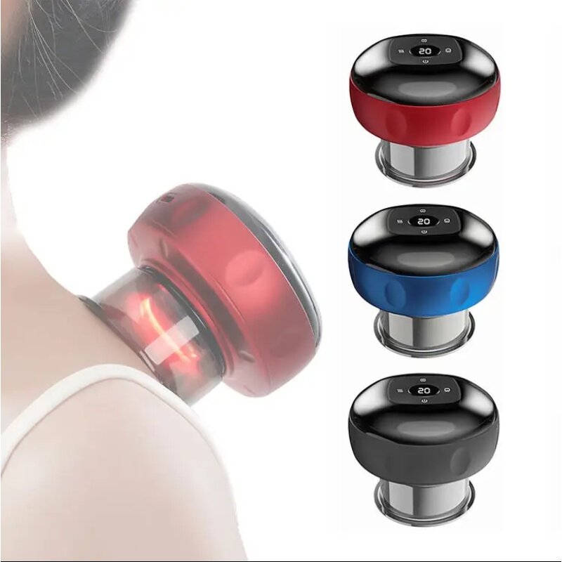 Electric Cupping Device Manufacturer - 2024 New Trending Guasha Vacuum Suction for Pain Relief