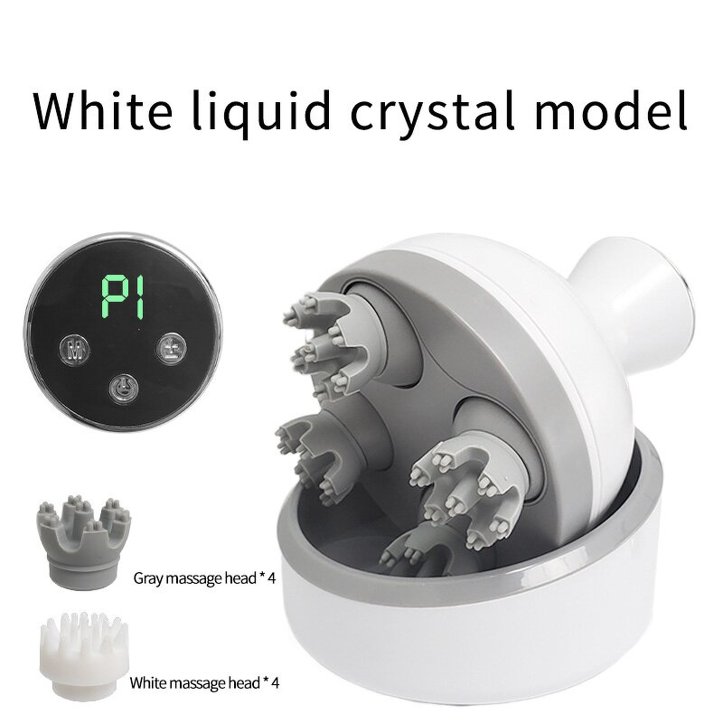 Head Scalp Massager Manufacturer - Portable Rechargeable Silicone Smart Electric Wireless Pet