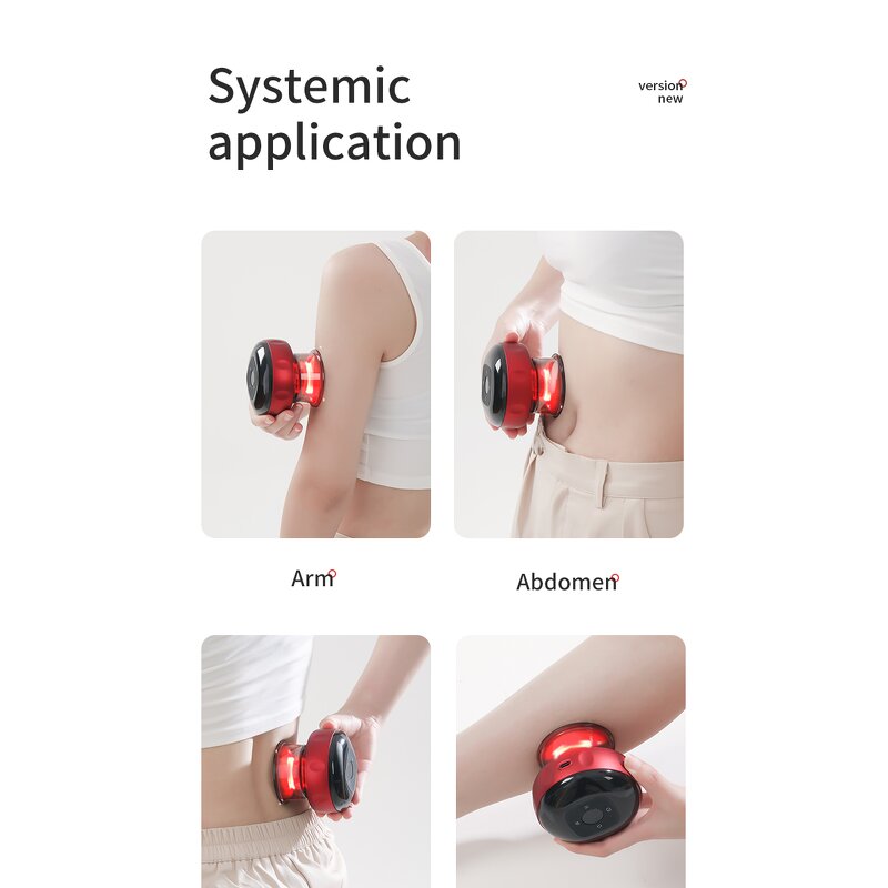 Guasha Massage Tool Manufacturer - Factory Wholesale Handheld Body Detoxification Mini Electric Cupping Set