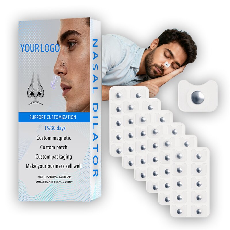 Nasal Strip Set Manufacturer - 2025 Hot New Factory Wholesale Magnetic for Anti Snoring