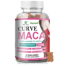 Butt Enhancement Gummies Manufacturer - OEM Black Maca Root BBL Booster