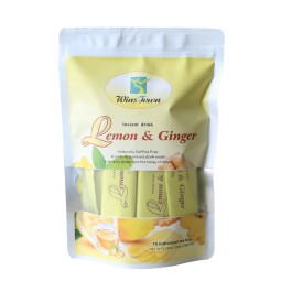 Lemon Ginger Tea Manufacturer - Custom Winstown Vitamin Nutrition Detox Beauty OEM Instant Drink