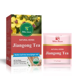 Jiangong Tea Manufacturer - Private Label Natural Herbal Womb Fertility Fib Mullein Leaf Detox Tea