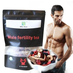 Male Fertility Tea Manufacturer - with Ginseng Five Treasures Fresh Kidney Tonifying Tea for Men