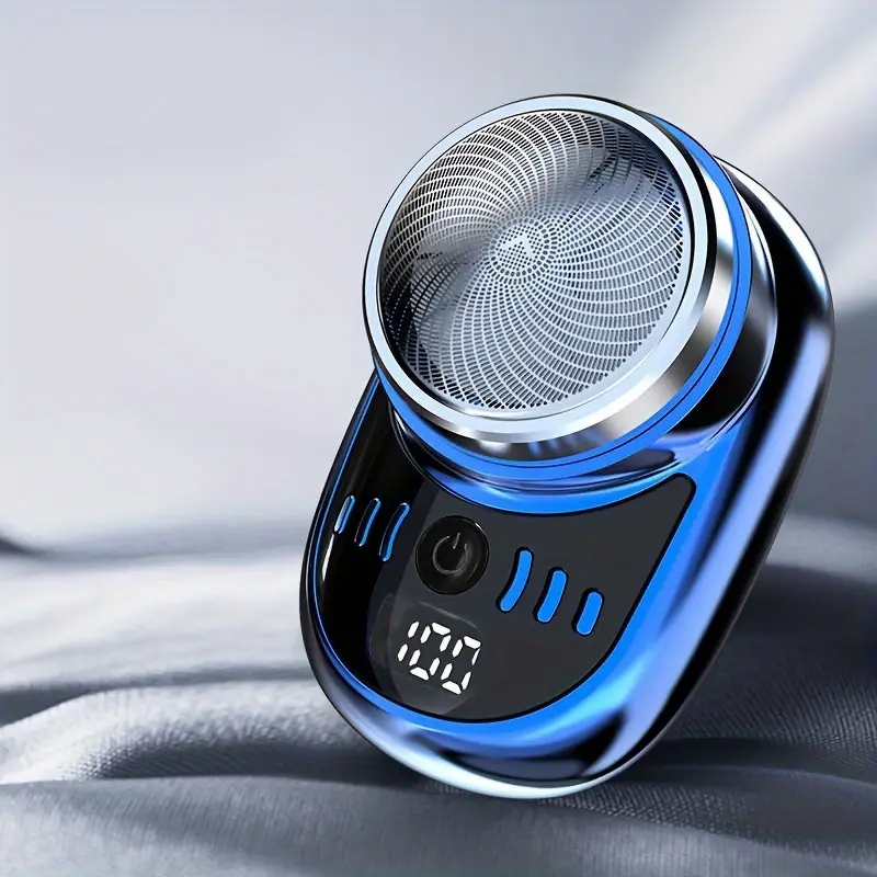 Portable Electric Shaver - Men 100% Washable USB Rechargeable Travel Shaving Tool