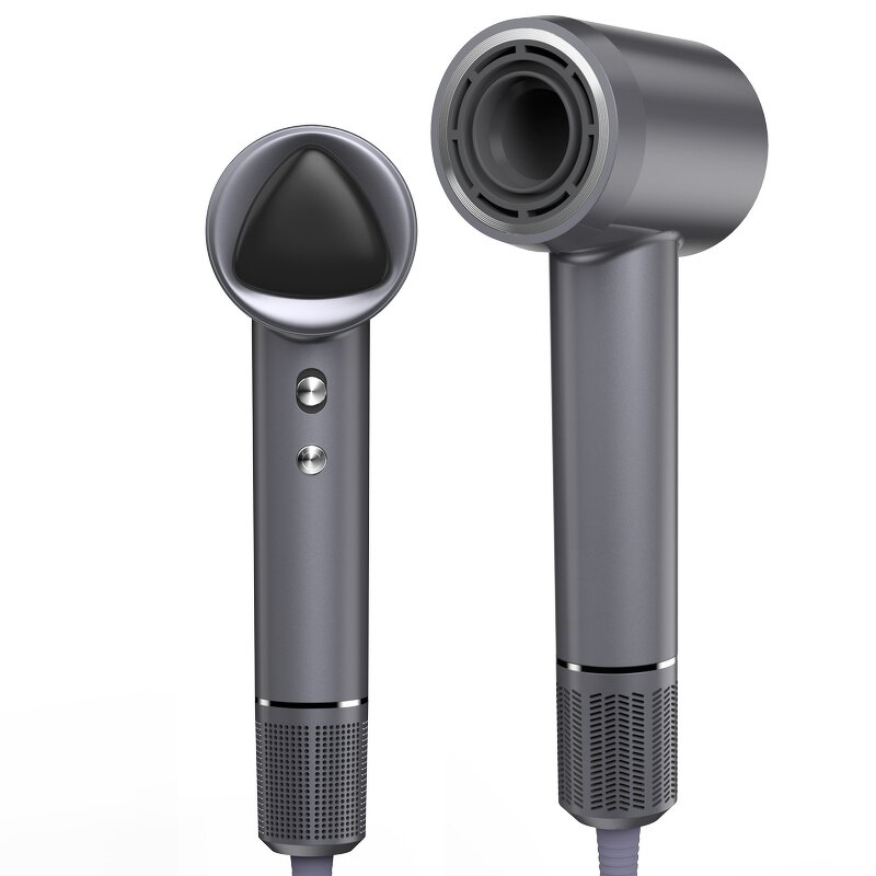 Leafless Hair Dryer - 110000Rpm Low Noise Temperature Control Negative Ion Tool