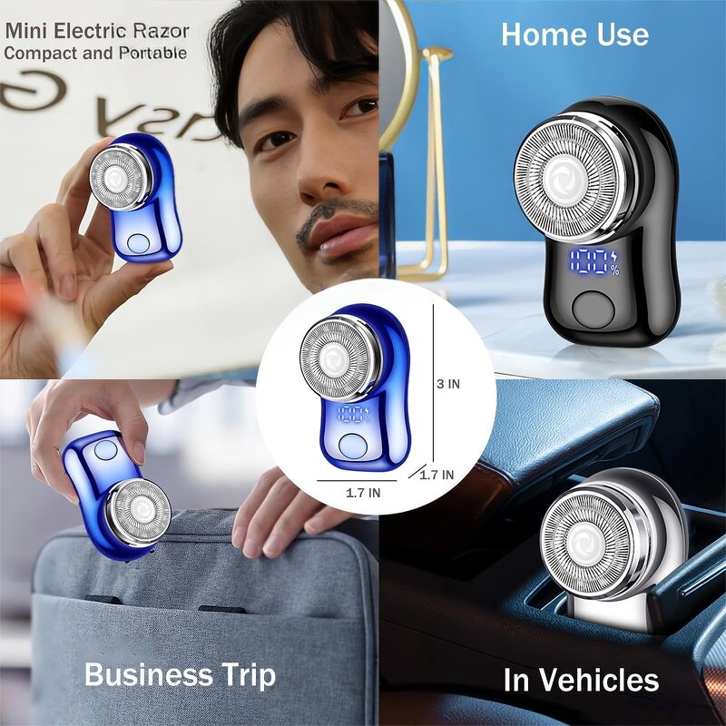 Mini Electric Shaver - Wholesale Rechargeable Hot Selling Multi-function Men Shaving Tool